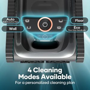 4 Cleaning Modes Available